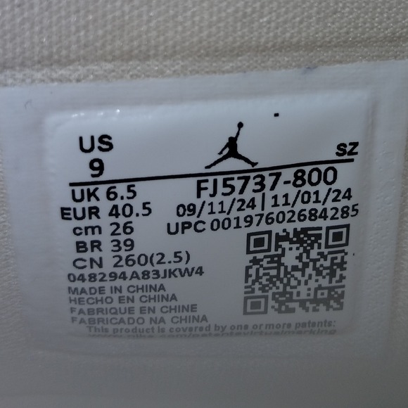 Nike Air Jordan 1 Brooklyn 'Guava Ice' Elevated Platform Boots Womens Size 9 - Picture 8 of 8